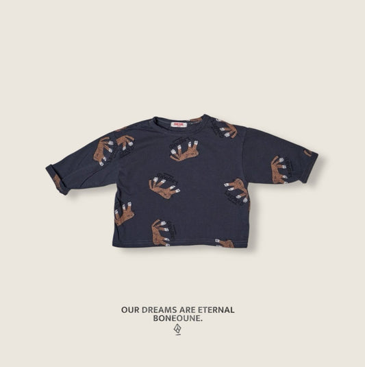 《即納》Leopard Front Single Tee