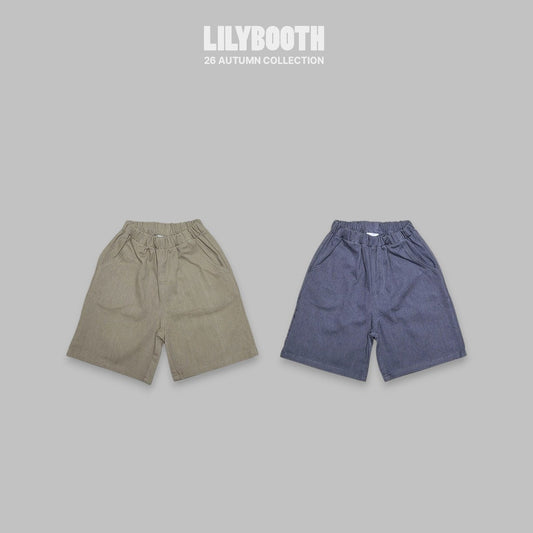 《予約》Turner Bermuda Shorts / LILY BOOTH