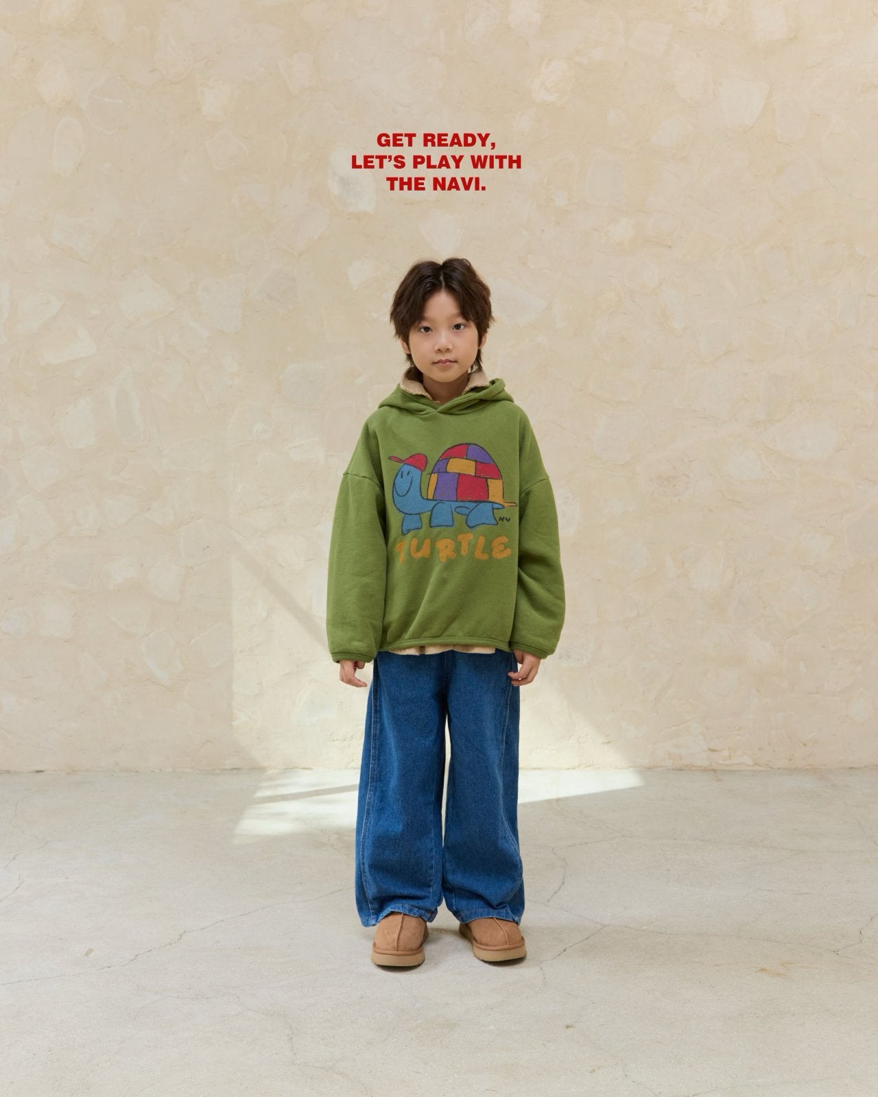 《予約》Joy Denim Pants / NAVI.