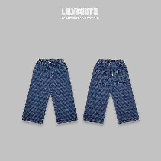 《予約》Rail Denim Pants / LILY BOOTH