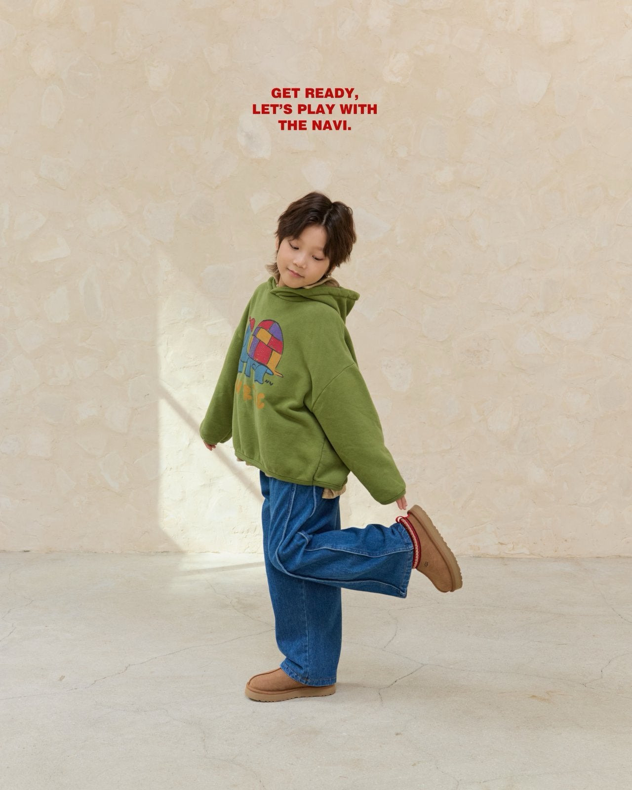 《予約》Joy Denim Pants / NAVI.