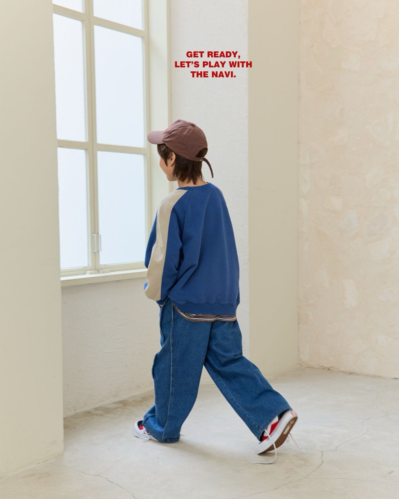 《予約》Joy Denim Pants / NAVI.