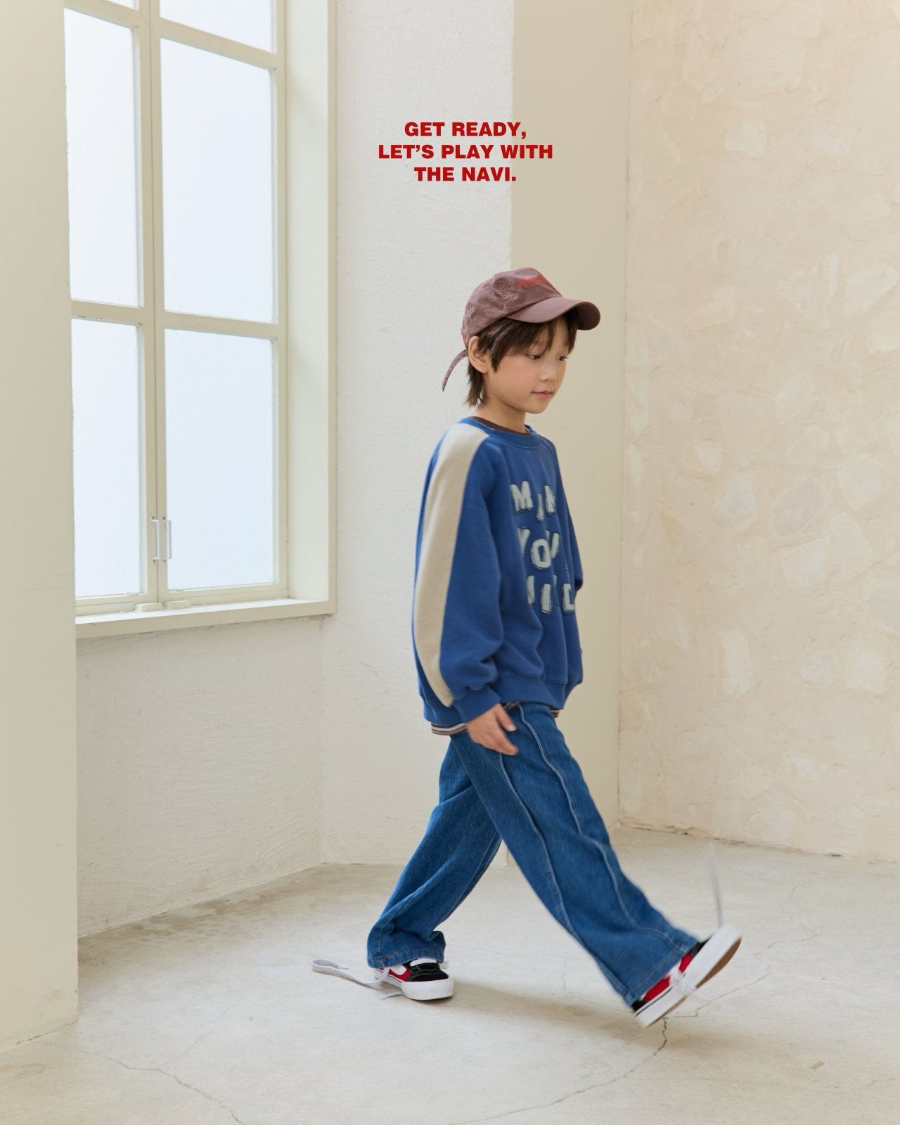 《予約》Joy Denim Pants / NAVI.