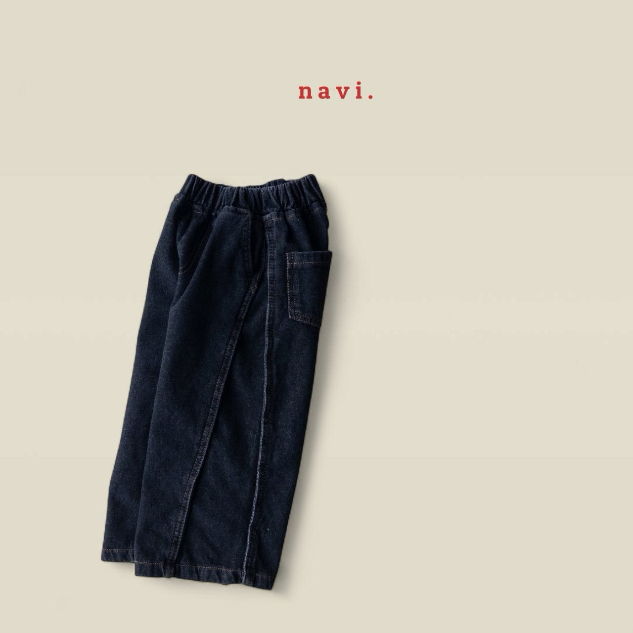 《予約》Joy Denim Pants / NAVI.