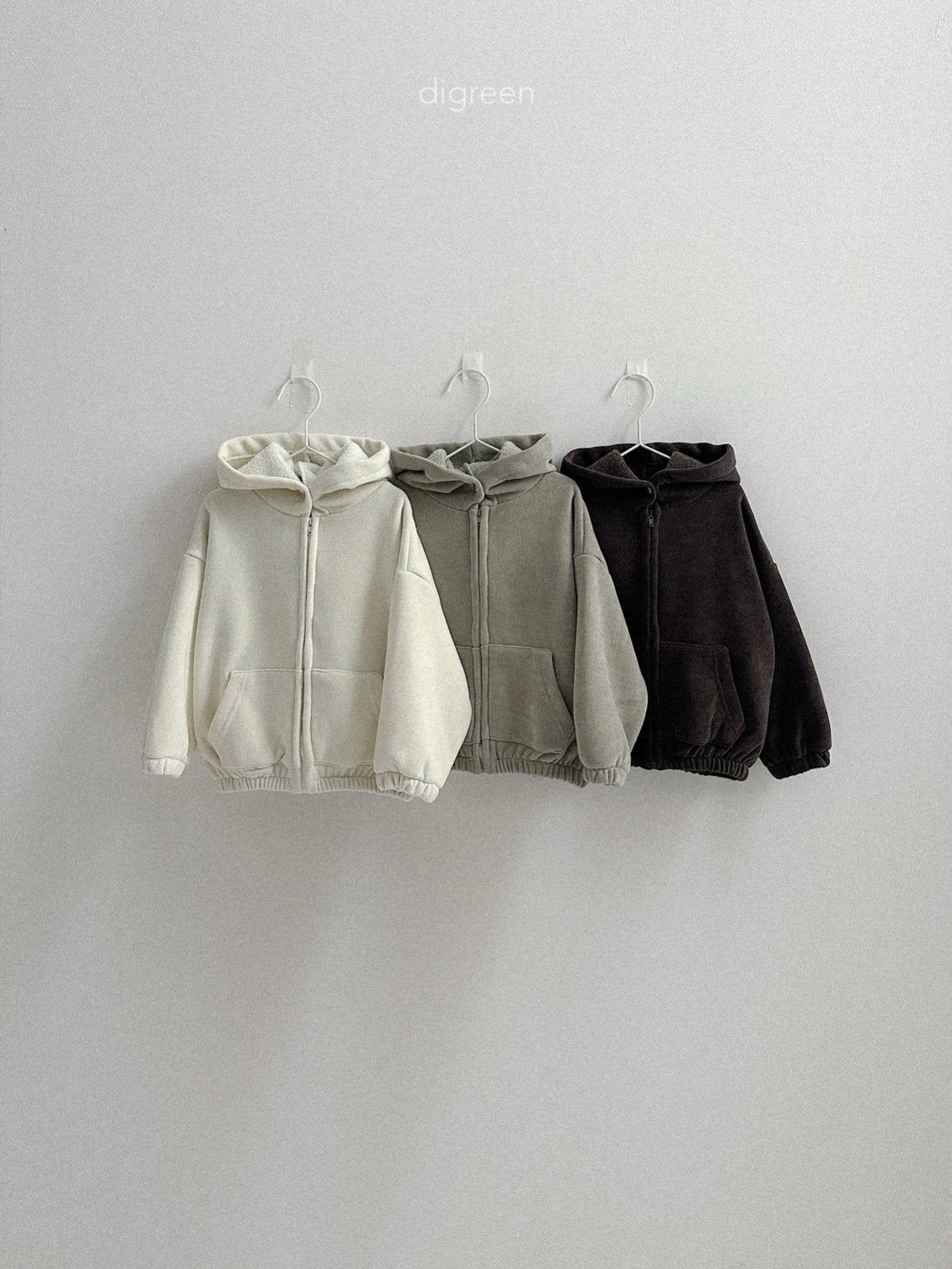 《予約》Bello Hoodie Zip / digreen