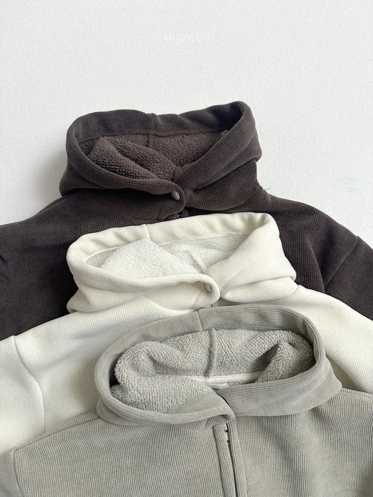 《予約》Bello Hoodie Zip / digreen