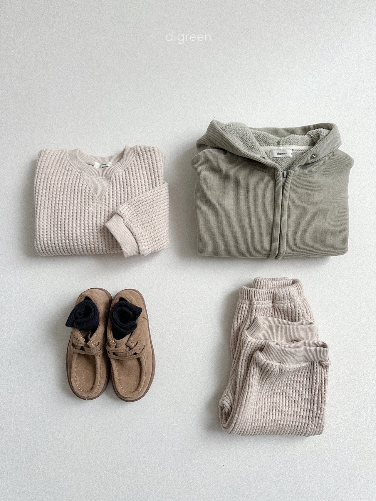 《予約》Bello Hoodie Zip / digreen