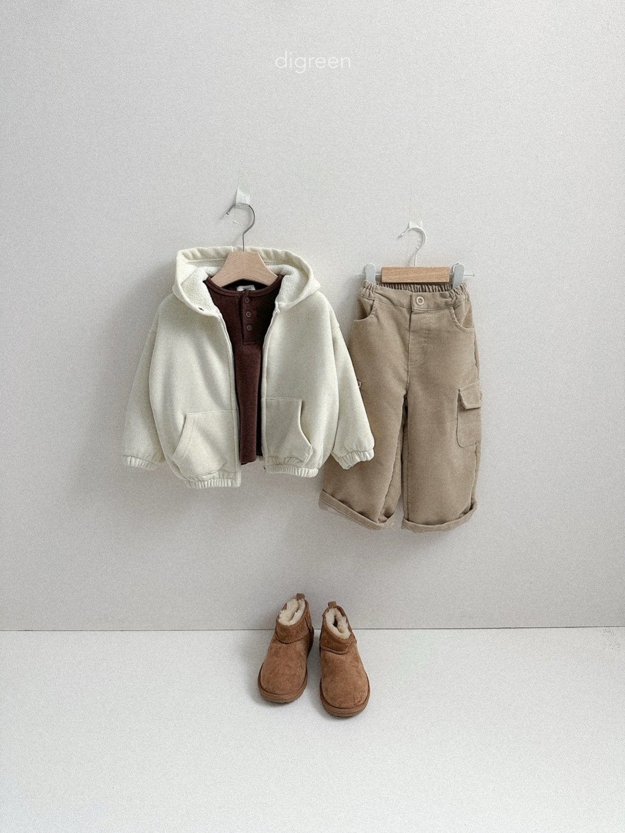 《予約》Bello Hoodie Zip / digreen