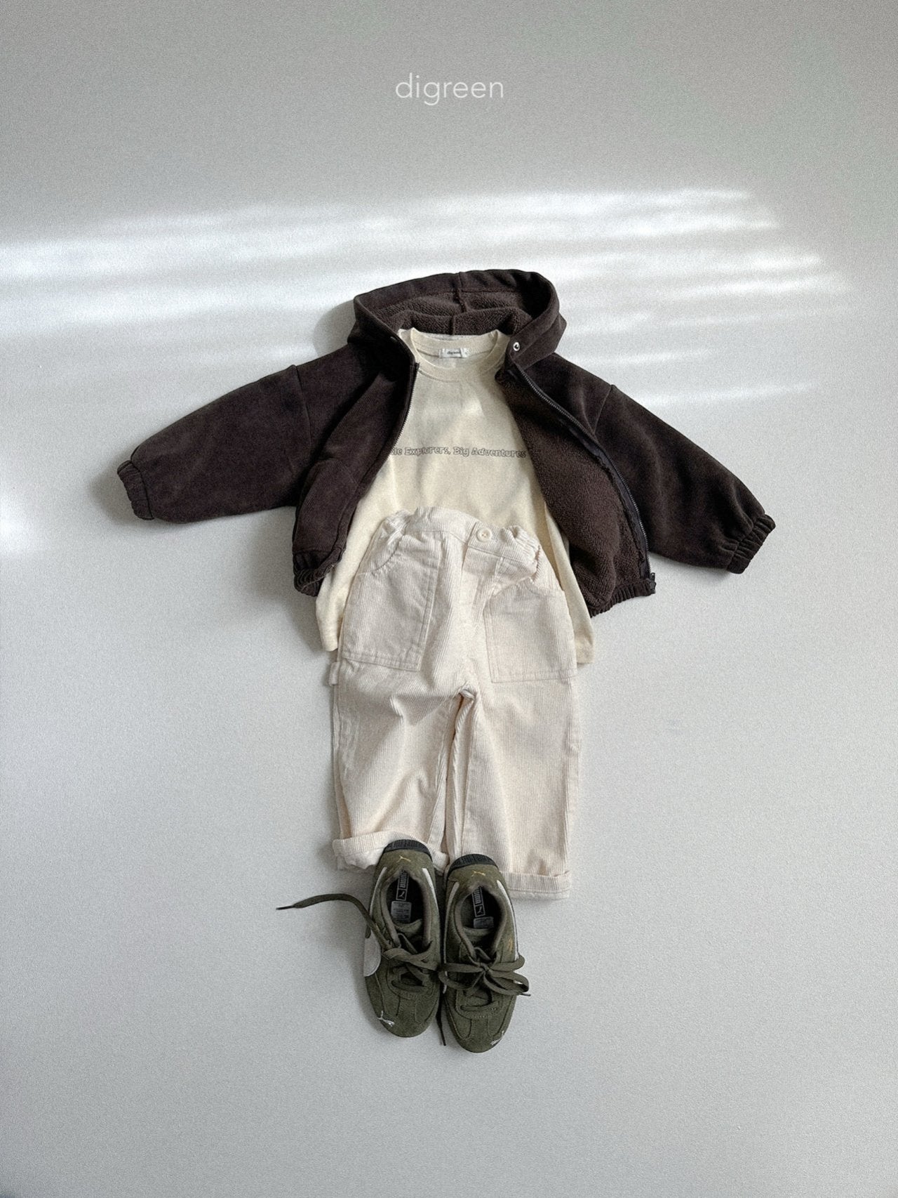 《予約》Bello Hoodie Zip / digreen