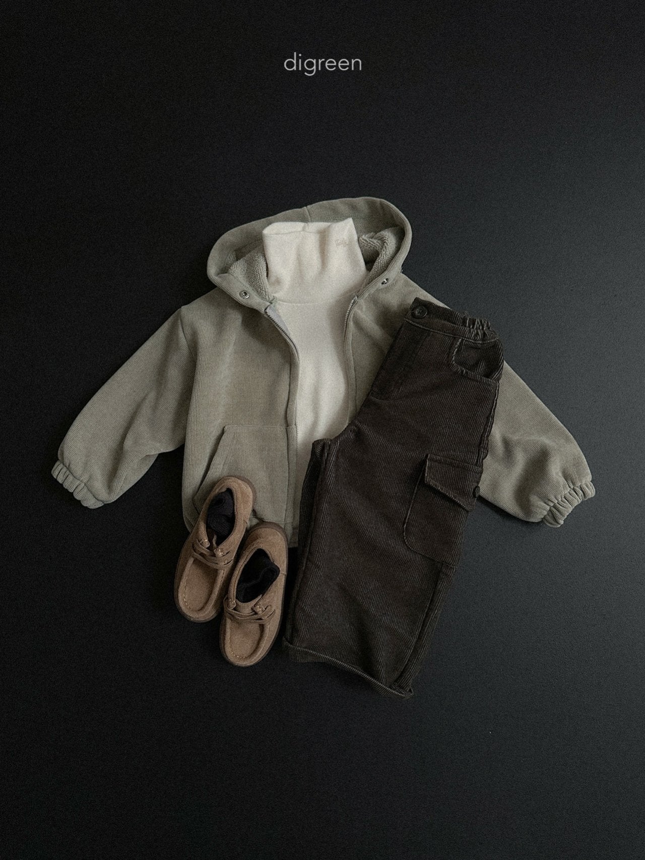 《予約》Bello Hoodie Zip / digreen