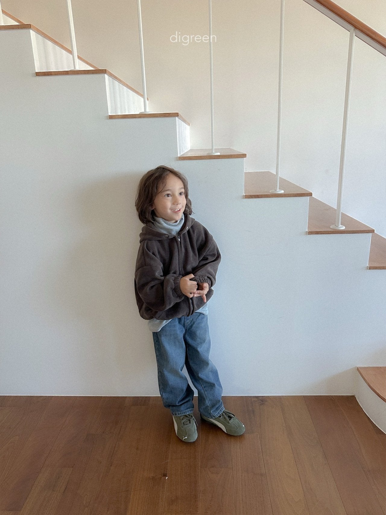 《予約》Bello Hoodie Zip / digreen