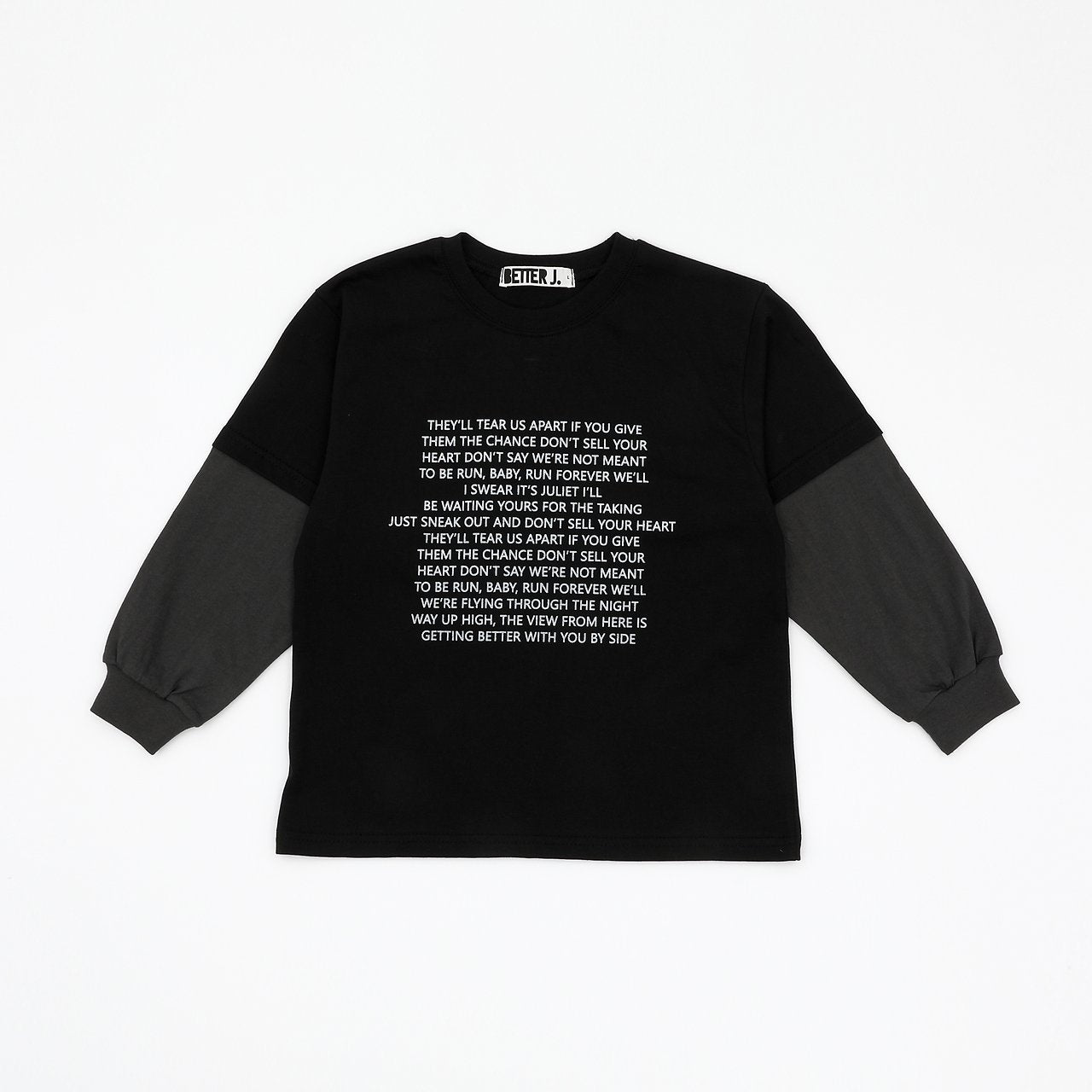 《予約》Letter Blend T-Shirt / BETTER J.