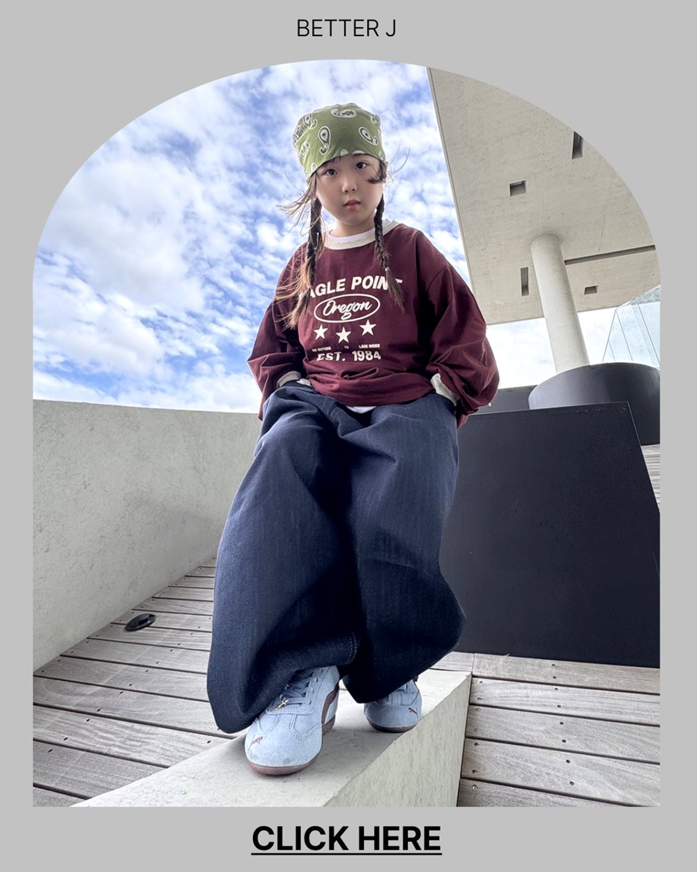 《予約》Eagle Color-Block Tee / BETTER J.