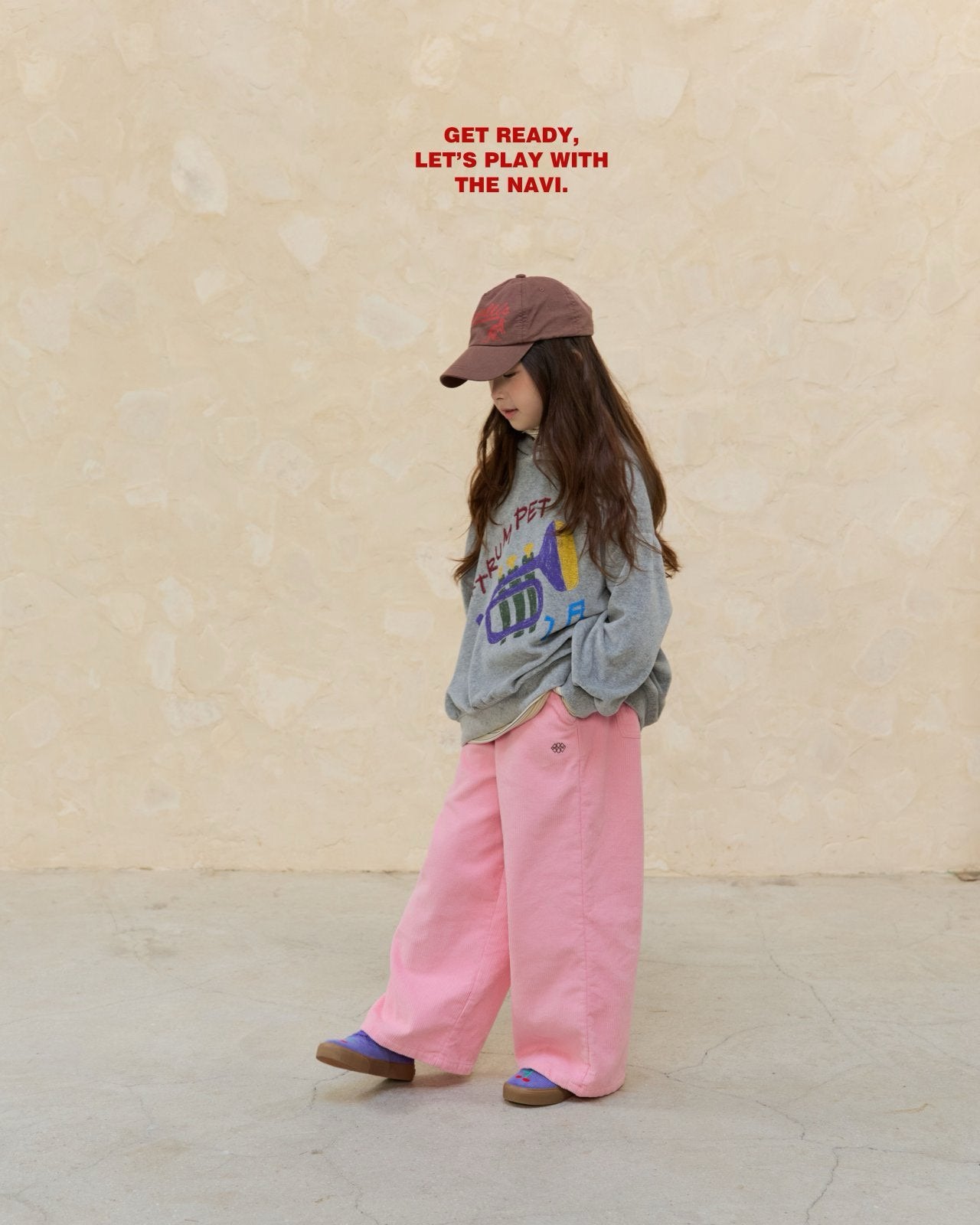 《予約》Adel Corduroy Pants / NAVI.