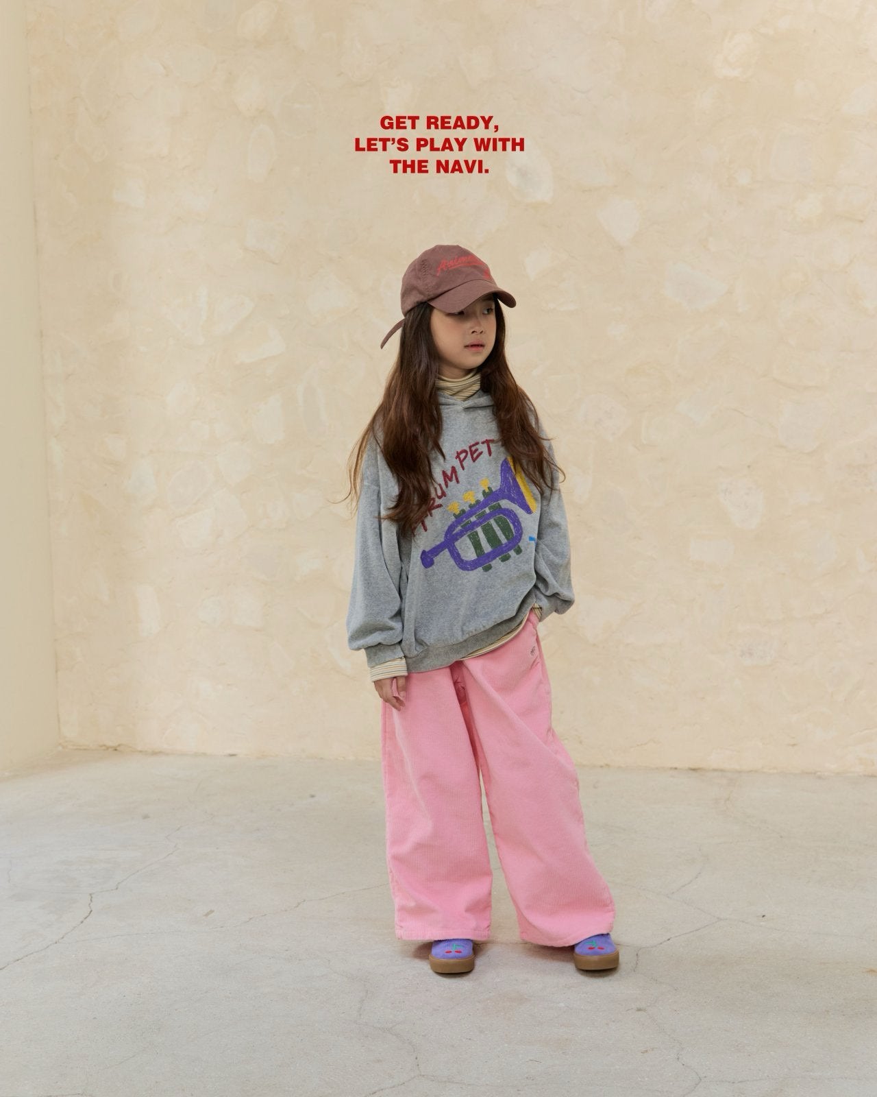 《予約》Adel Corduroy Pants / NAVI.