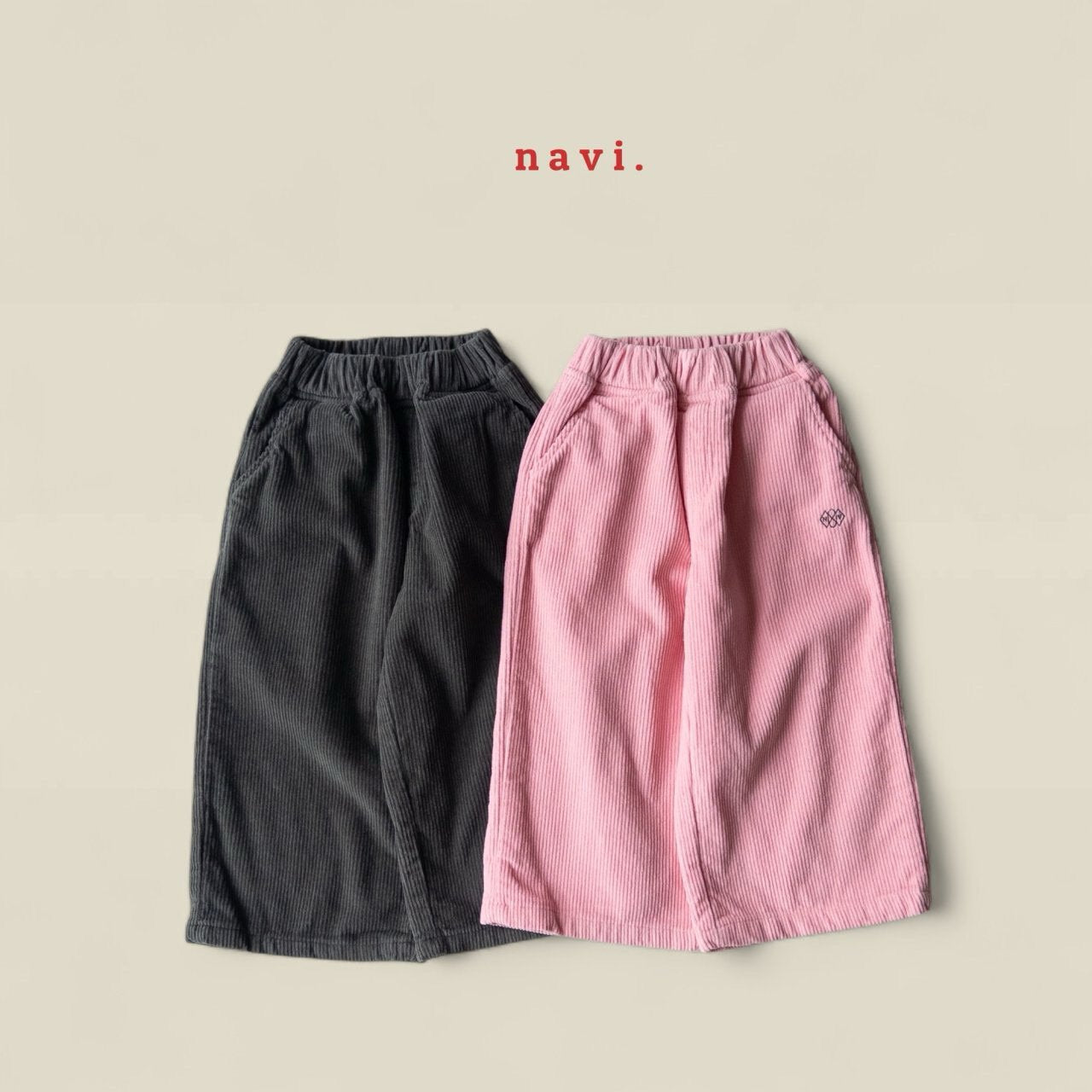《予約》Adel Corduroy Pants / NAVI.