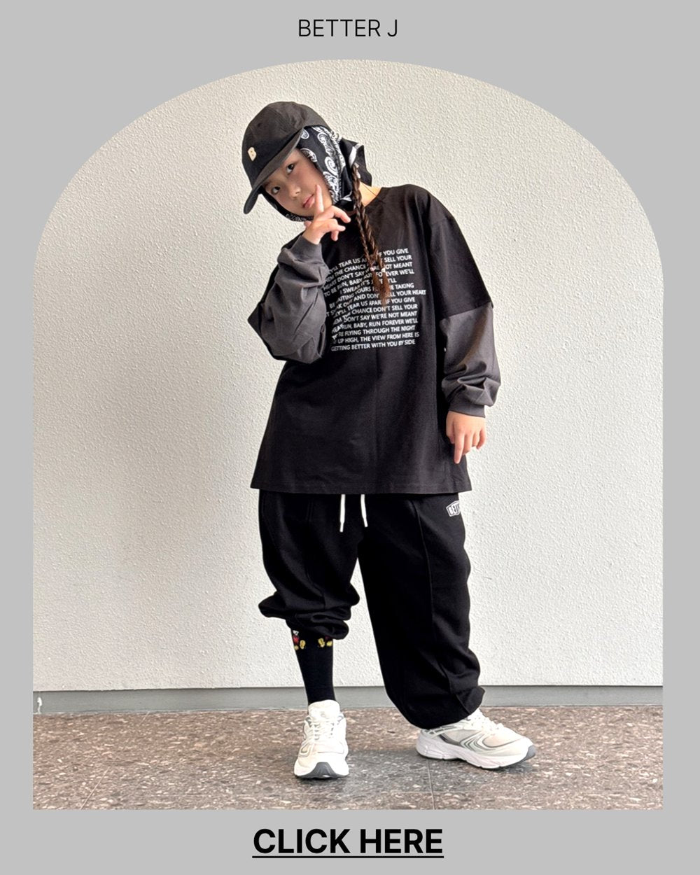 《予約》Letter Blend T-Shirt / BETTER J.