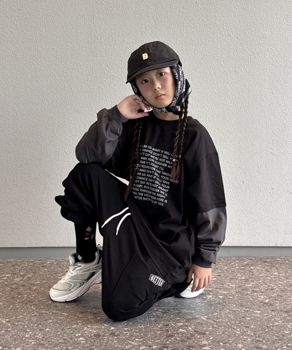 《予約》Letter Blend T-Shirt / BETTER J.