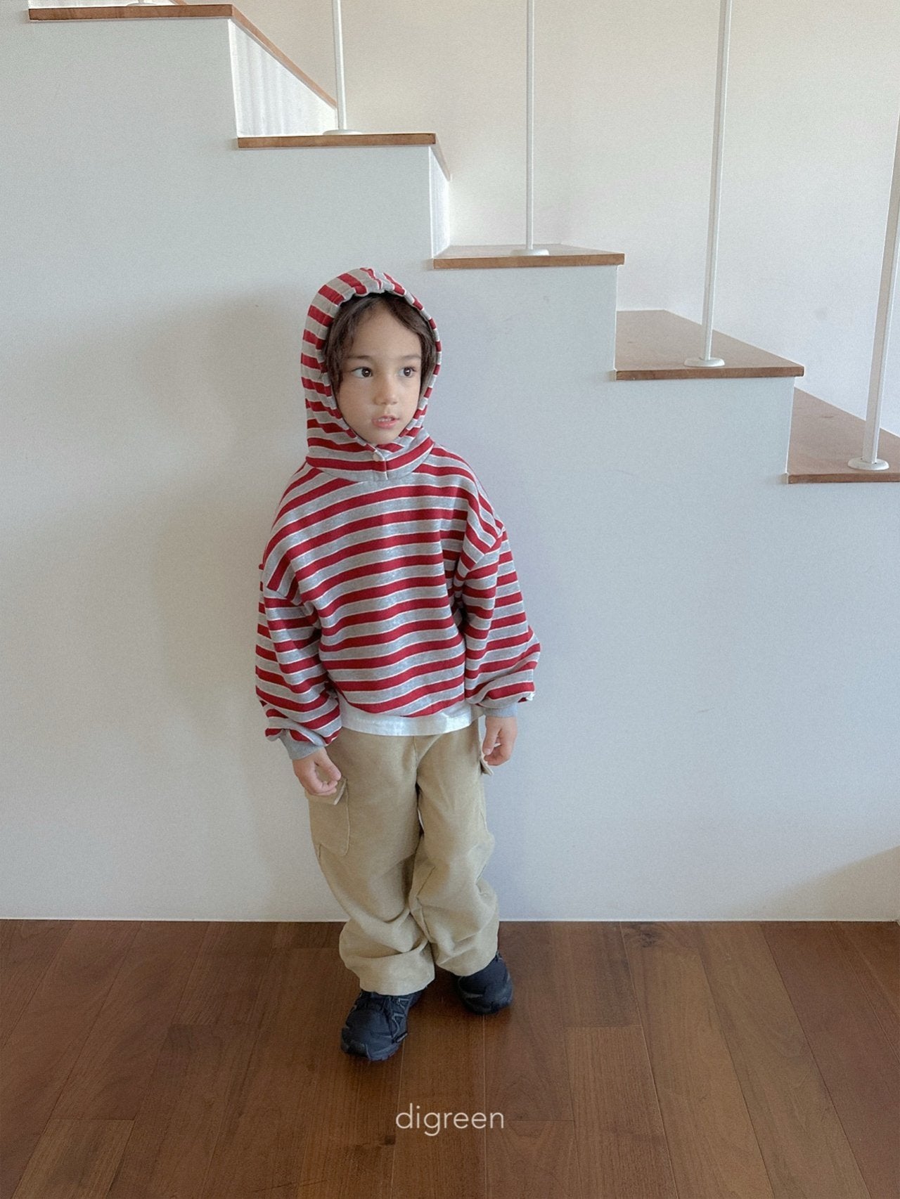 《予約》Snap Hoodie / digreen