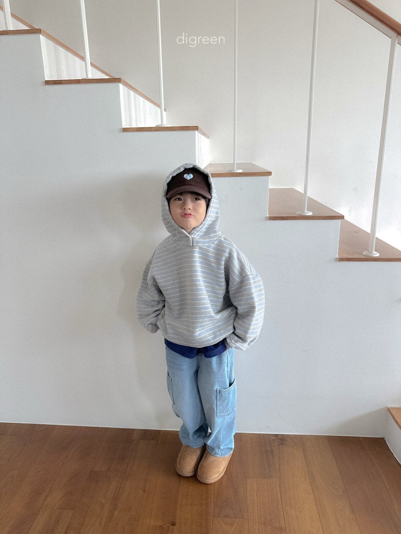 《予約》Snap Hoodie / digreen