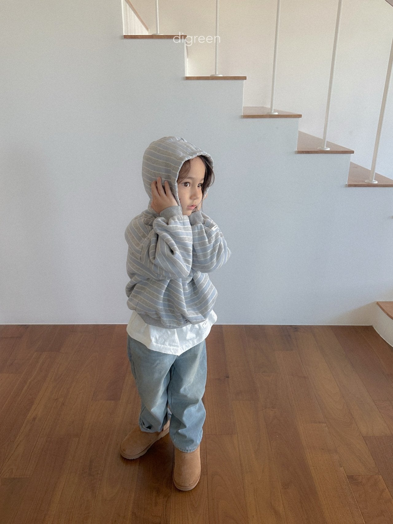 《予約》Snap Hoodie / digreen