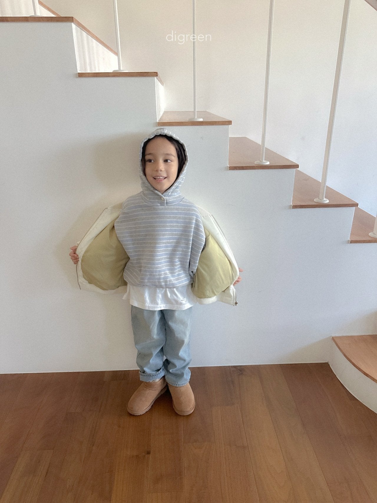 《予約》Snap Hoodie / digreen