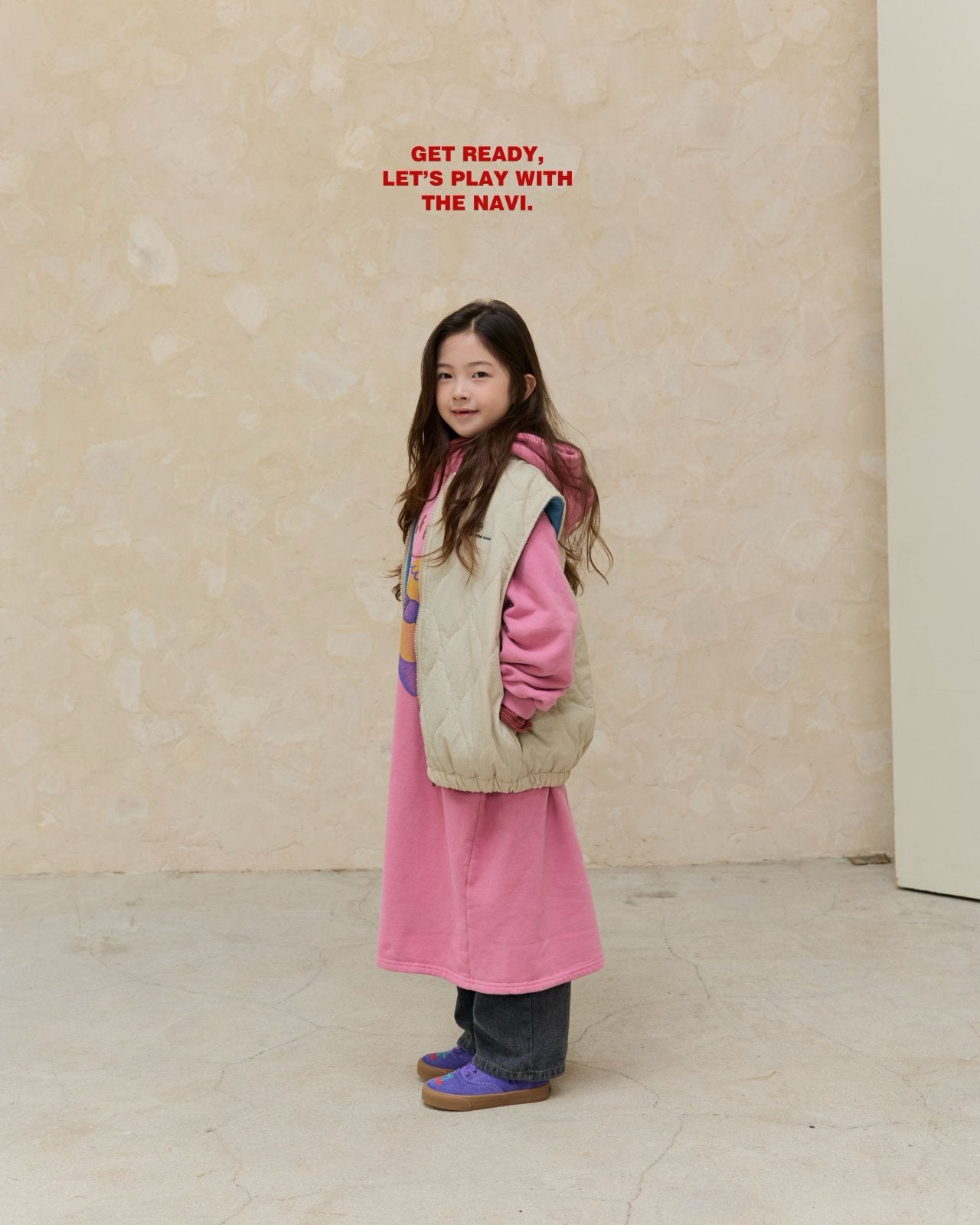 《予約》Flat One-piece / NAVI.