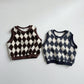 《予約》Argyle Vest / digreen