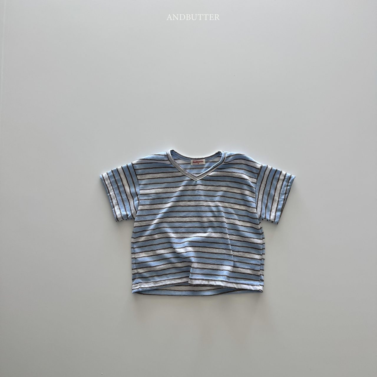 《予約》Summer V-Neck Tee / andbutter