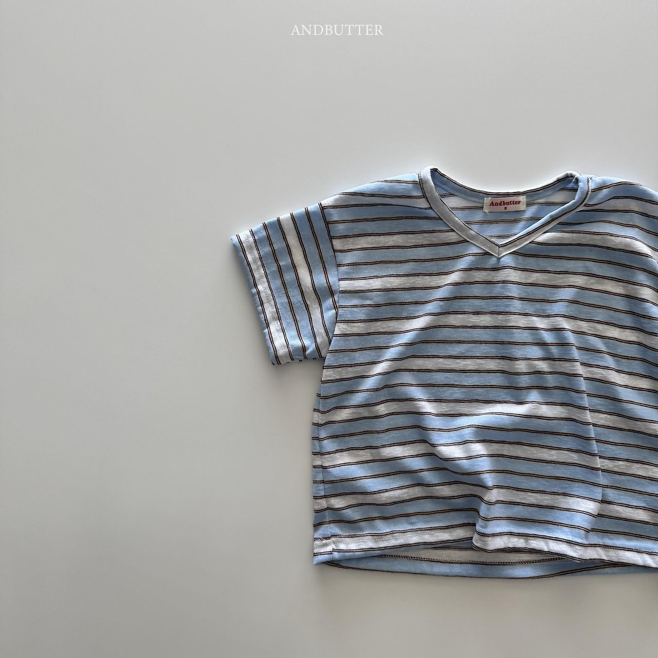 《予約》Summer V-Neck Tee / andbutter