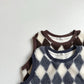 《予約》Argyle Vest / digreen
