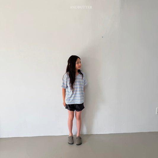 《予約》Summer V-Neck Tee / andbutter