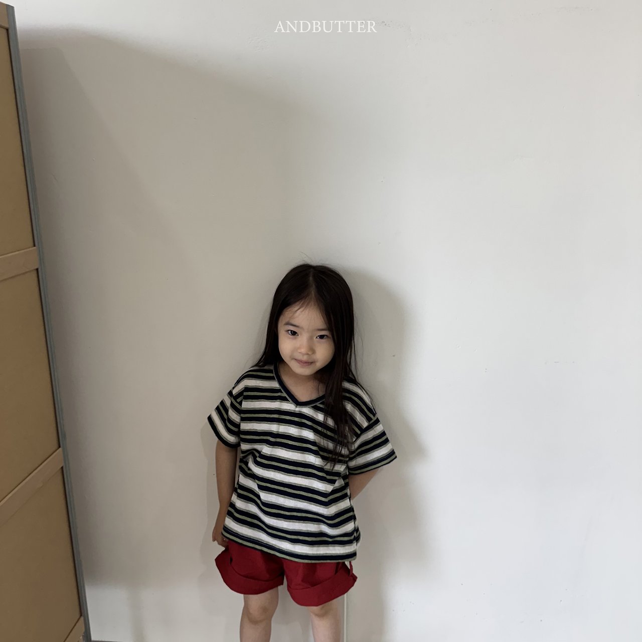 《予約》Summer V-Neck Tee / andbutter