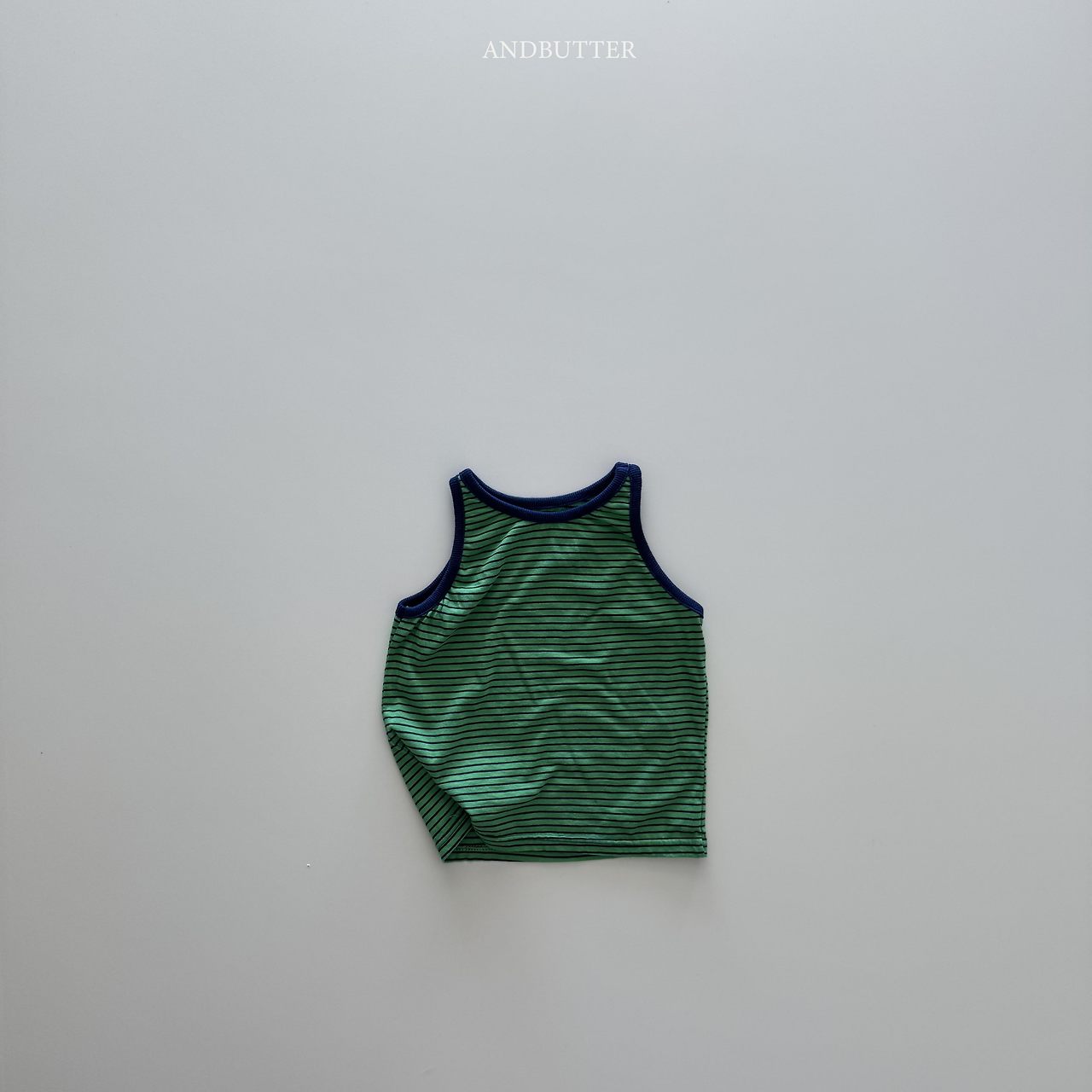 《予約》Vivid Stripe Sleeveless / andbutter