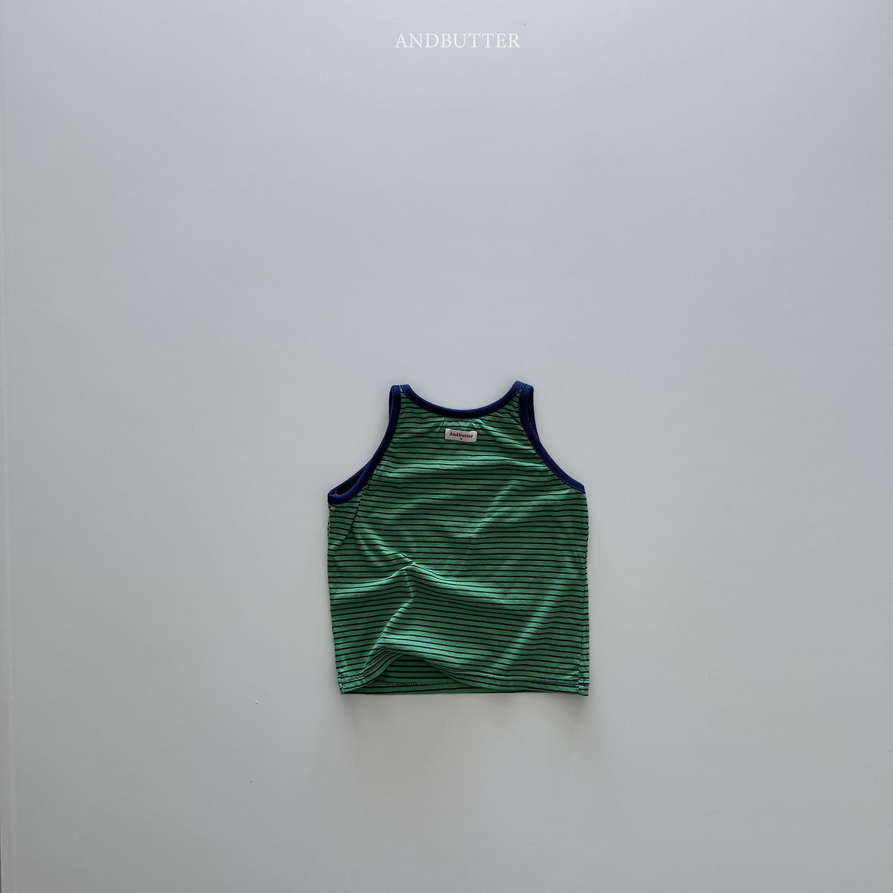 《予約》Vivid Stripe Sleeveless / andbutter