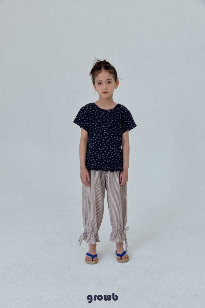 《予約》Floral Tee / GROWB