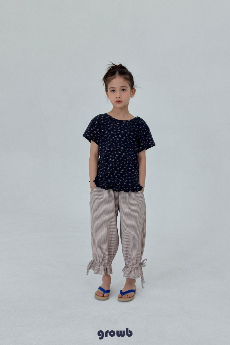 《予約》Floral Tee / GROWB