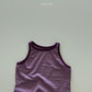 《予約》Vivid Stripe Sleeveless / andbutter