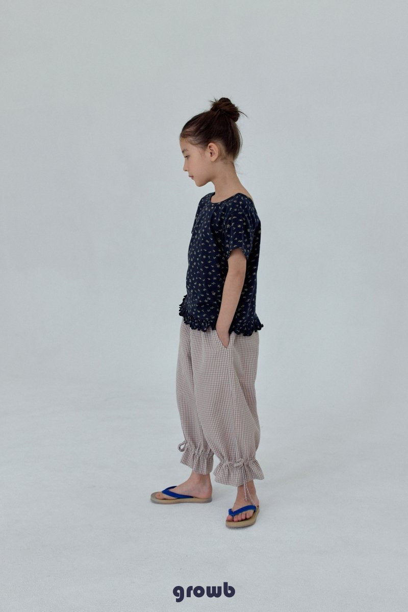 《予約》Floral Tee / GROWB