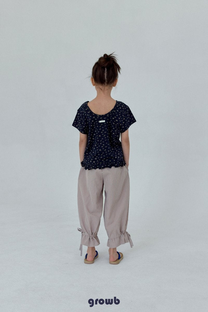 《予約》Floral Tee / GROWB