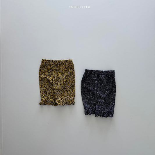 《予約》Mini Leopard Leggings / andbutter