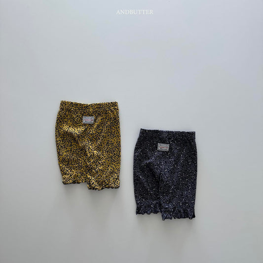 《予約》Mini Leopard Leggings / andbutter