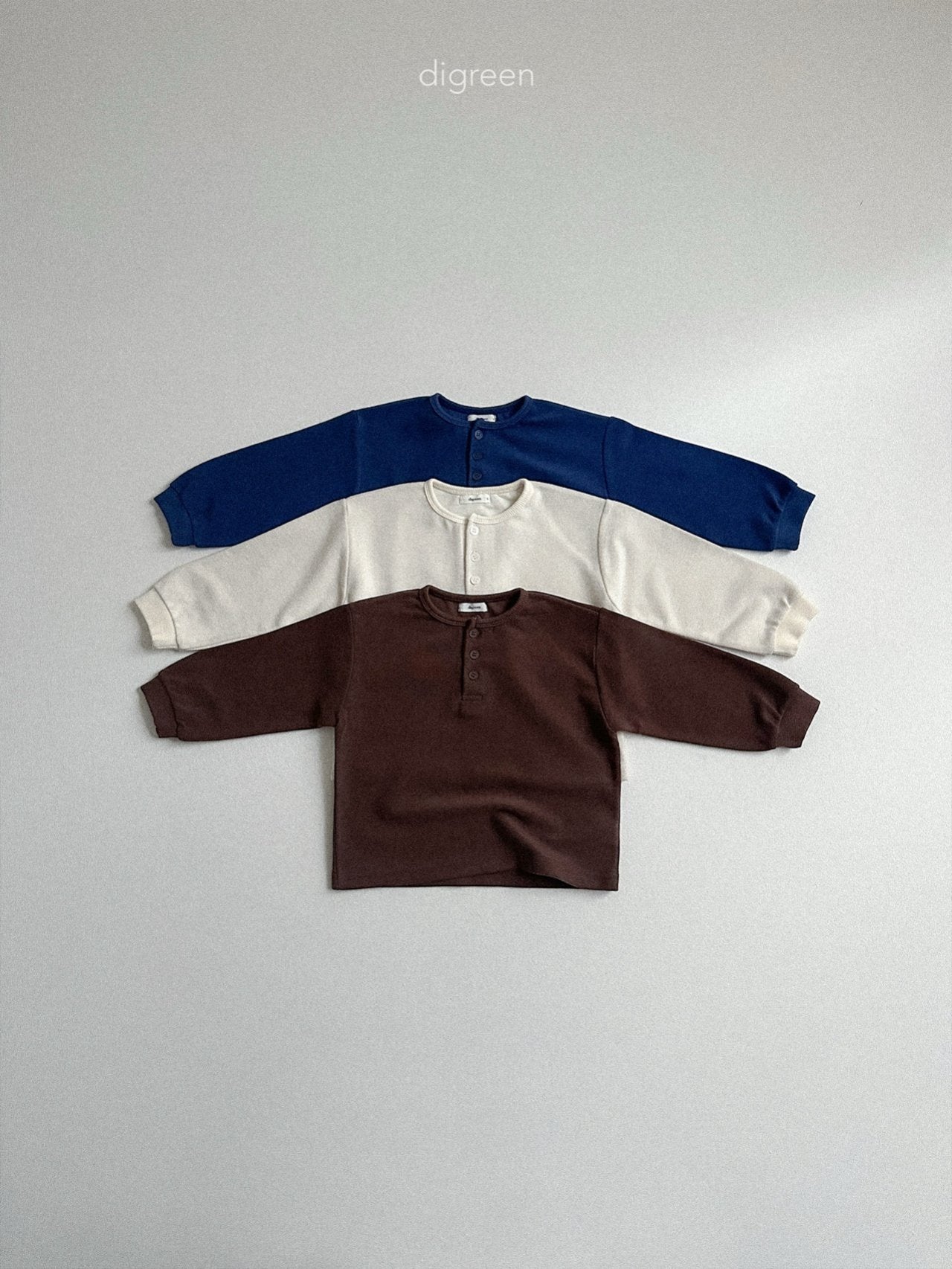 《予約》Button Tee / digreen