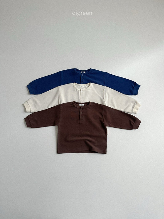 《予約》Button Tee / digreen