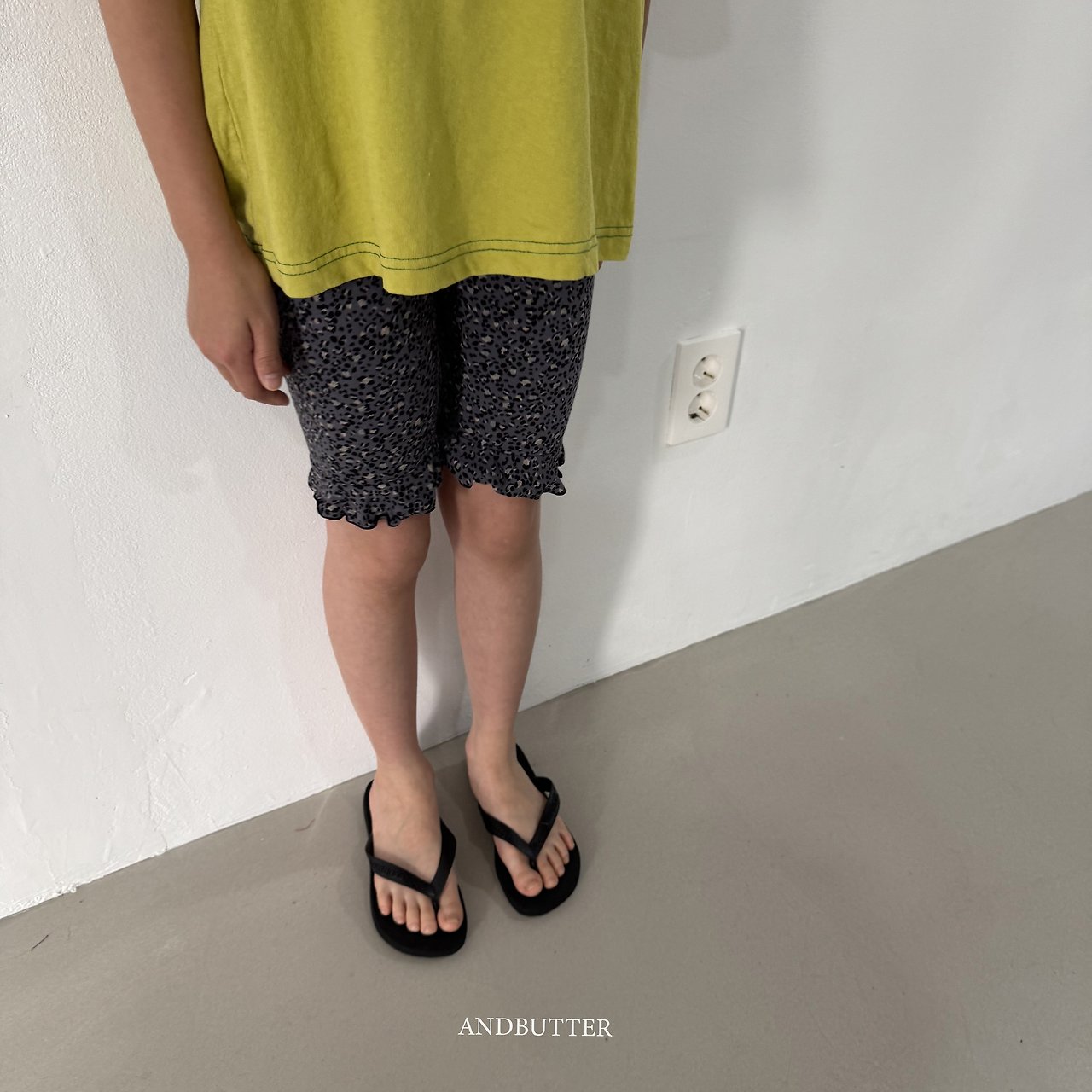《予約》Mini Leopard Leggings / andbutter