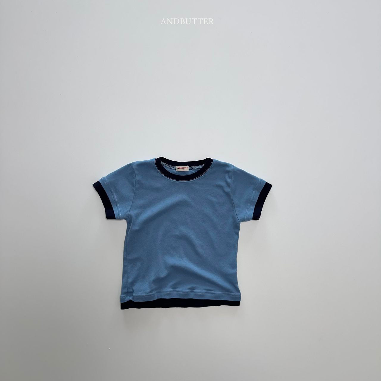 《予約》Color Match T-Shirt / andbutter