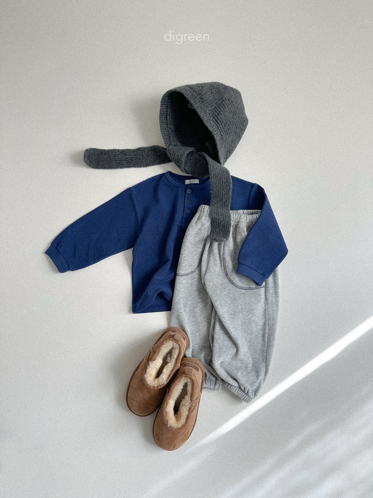 《予約》Button Tee / digreen