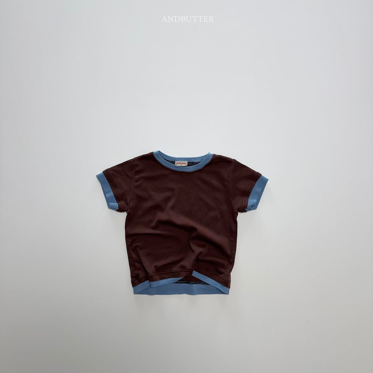 《予約》Color Match T-Shirt / andbutter