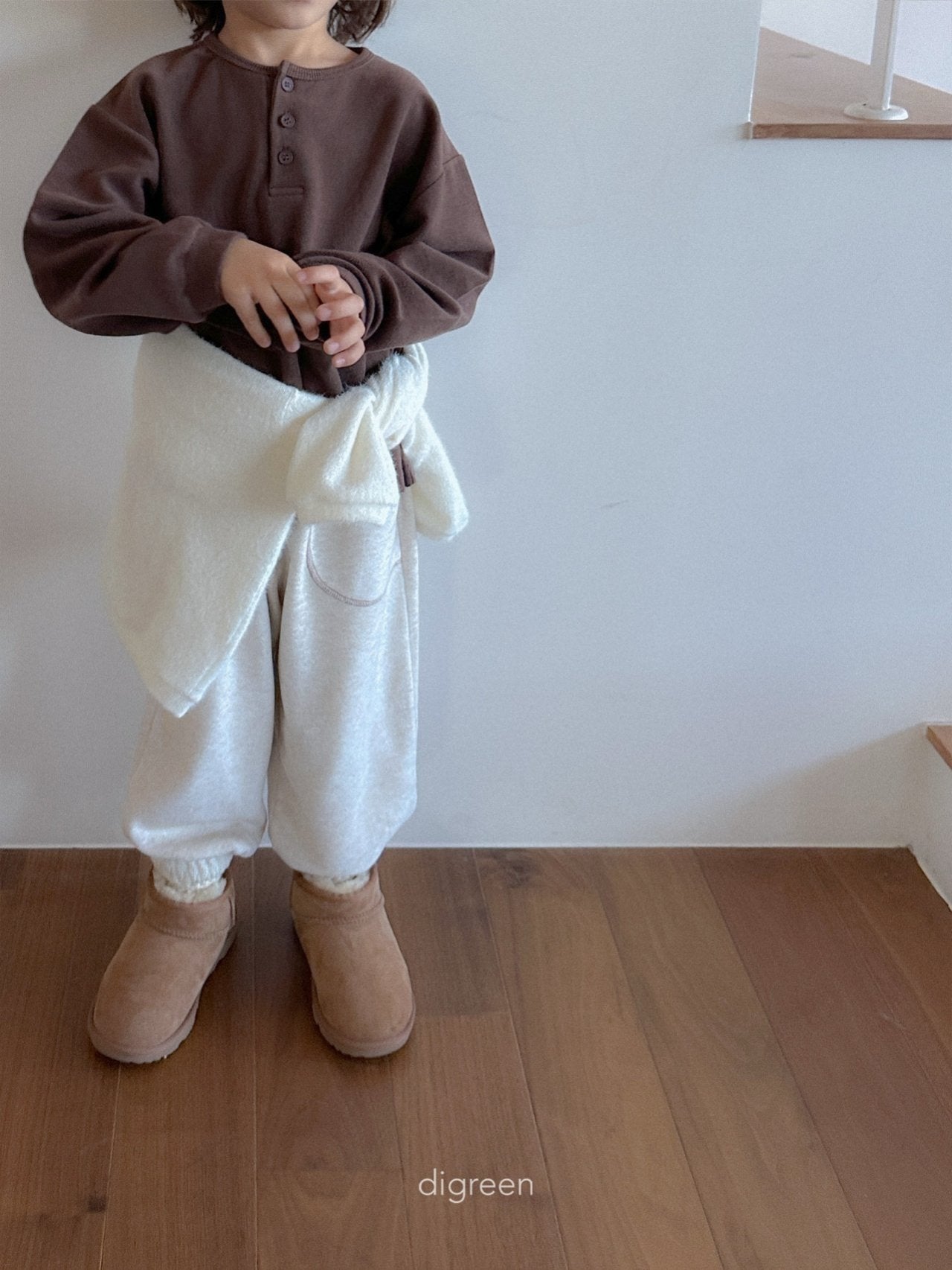 《予約》Button Tee / digreen