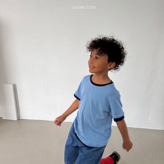 《予約》Color Match T-Shirt / andbutter